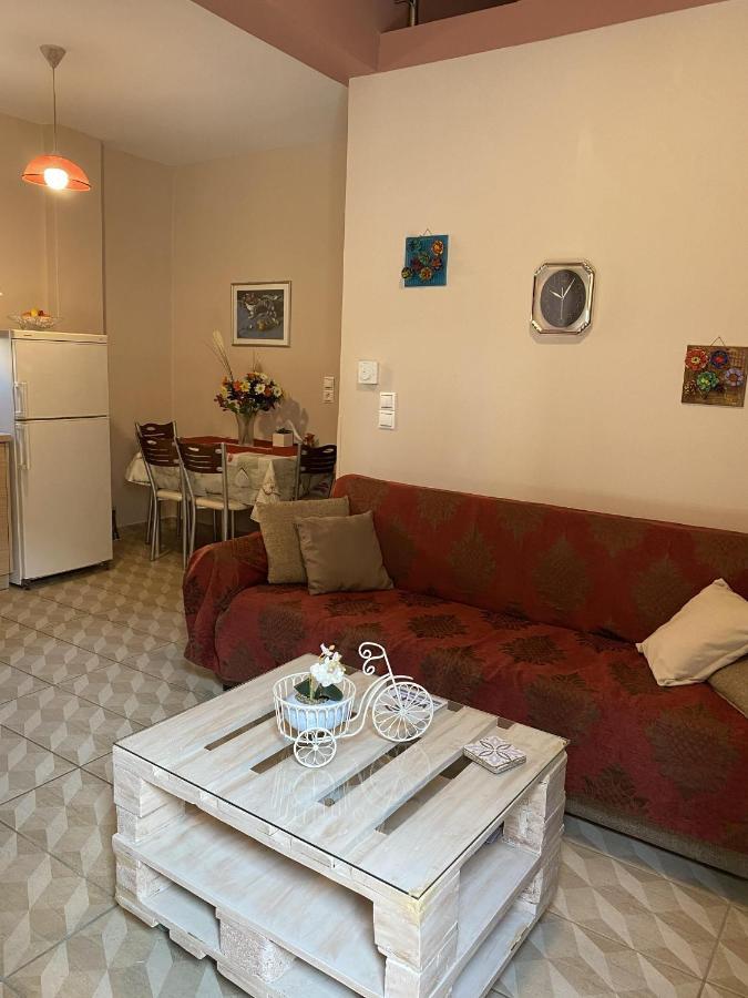 Modern House In Mytilene Center Apartment Bagian luar foto